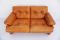 Vintage Two-Seater Leather Sofa by Tobia & Afra Scarpa for B&B Italia 3