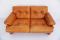 Vintage Two-Seater Leather Sofa by Tobia & Afra Scarpa for B&B Italia, Image 3