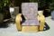 Rattan Lounge Chair, 1950s 10