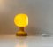 Gelbe Modell Astronaut Wand- oder Tischlampe aus Glas von Michael Bang für Holmegaard, 1967 3