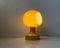 Gelbe Modell Astronaut Wand- oder Tischlampe aus Glas von Michael Bang für Holmegaard, 1967 9