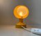 Gelbe Modell Astronaut Wand- oder Tischlampe aus Glas von Michael Bang für Holmegaard, 1967 6