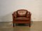 Fauteuil Club Vintage en Cuir, Danemark, 1960s 6