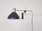 Vintage Purple Wall Lamp from Dijkstra, 1960s, Image 1