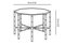 Eclectic Bamboo Octagonal Table from Brass Brothers 2