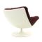 Mid-Century White Resin Shell Lounge Chair, 1960s, Image 5