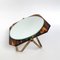 Italian Brass & Tortoise Acrylic Glass Table Mirror, 1970s 9