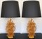 French Gilt Bronze Coral Lamps by Stephane Galerneau, 1990s, Set of 2 7