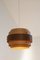 Wood Veneer Ceiling Lamp, 1940s, Image 2