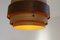 Wood Veneer Ceiling Lamp, 1940s 3