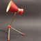 Red French Adjustable Brass Table or Wall Lamp, 1950s 12