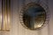 Specchio rotondo con gabbia lineare di Niccolo De Ruvo per Brass Brothers, Immagine 7
