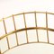 Espejo Cage redondo con diseño lineal de Niccolo De Ruvo para Brass Brothers, Imagen 5