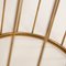 Miroir Cage Rond avec Design Linéaire par Niccolo De Ruvo pour Brass Brothers 4