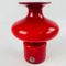 Red Carnaby Vase by Per Lütken for Holmegaard, 1960s, Image 1