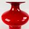 Rote Carnaby Vase von Per Lütken für Holmegaard, 1960er 3