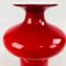 Vaso Carnaby rosso di Per Lütken per Holmegaard, anni '60, Immagine 3