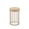 Cage Pouf Niccolo by De Ruvo for Brass Brothers 1