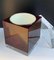 Mahogany, Acrylic Glass & Goatskin Ice Bucket by Aldo Tura, 1970s, Image 9