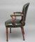 Antiker Sessel mit Gestell aus Mahagoni, 1830er 12
