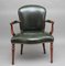 Antique Open Mahogany Armchair, 1830s 1