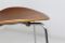 Modell 3107 Stuhl mit Sitz aus Teak von Arne Jacobsen für Fritz Hansen, 1970er 4