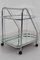 Chrome & Glass Serving Bar Cart, 1970s 9