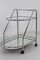 Chrome & Glass Serving Bar Cart, 1970s, Image 4