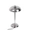 Lámpara de mesa industrial Bauhaus de acero, años 40, Imagen 4