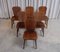 Swedish Pine Dining Chairs, 1940s, Set of 6 5