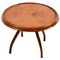 Vintage Cherry Side Table by Osvaldo Borsani, 1940s 1