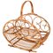 Vintage Bamboo & Rattan Magazine Rack, 1960s, Image 1