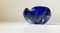 Vintage Blue Sommerso Murano Glass Ashtray, 1960s, Image 1