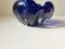 Vintage Blue Sommerso Murano Glass Ashtray, 1960s 2