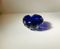 Vintage Blue Sommerso Murano Glass Ashtray, 1960s 4