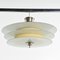 Vintage Art Deco Ceiling Lamp from Böhlmarks, 1930s, Image 2