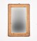 Rectangular Bamboo & Wicker Mirror, 1970s, Image 7