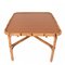 Italian Square Bamboo Table with Laminate Top, 1960s, Image 6