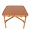 Viereckiger italienischer Tisch mit Gestell aus Bambus mit Laminatplatte, 1960er 6