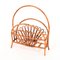 Bamboo and Rattan Magazine Rack by Franco Albini, 1960s 1