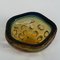 Blue & Amber Glass Bowl or Ashtray, 1960s, Image 2