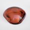 Italienischer Aschenbecher aus mehrschichtigem bernsteinfarbenem Muranoglas von Flavio Poli, 1960er 10
