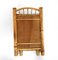 Espejo de mesa plegable modernista de bambú, ratán y madera, años 20, Imagen 18