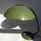 Lámpara de escritorio alemana Bauhaus de metal verde, años 30, Imagen 12
