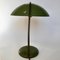 Bauhaus German Green Metal Desk Lamp, 1930s 5