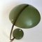 Lámpara de escritorio alemana Bauhaus de metal verde, años 30, Imagen 7