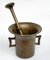 Antique Italian Bronze Mortar & Pestle, Set of 2 1