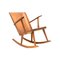 Rocking Chair en Pin par Göran Malmvall pour Karl Andersson & Söner, 1940s 1