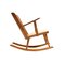 Rocking Chair en Pin par Göran Malmvall pour Karl Andersson & Söner, 1940s 2