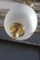 Mid-Century Modern Brass & Satin Glass Lantern from Lumi 6